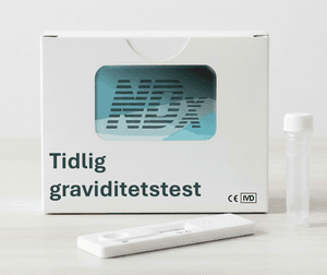 Hovedbilde Tidlig graviditetstest, hCG hormon
